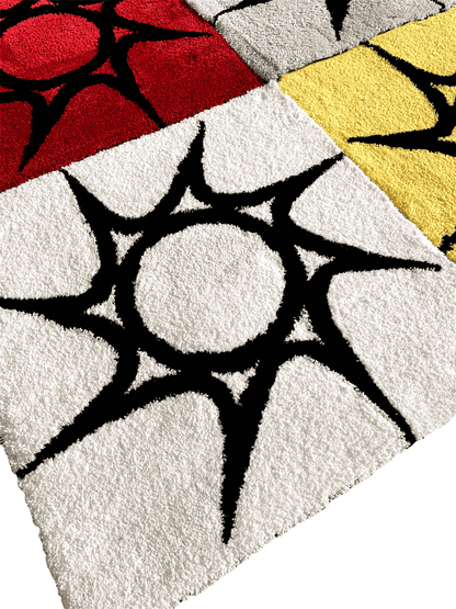 White Roblox Spawn Point Rug - ASYLUM