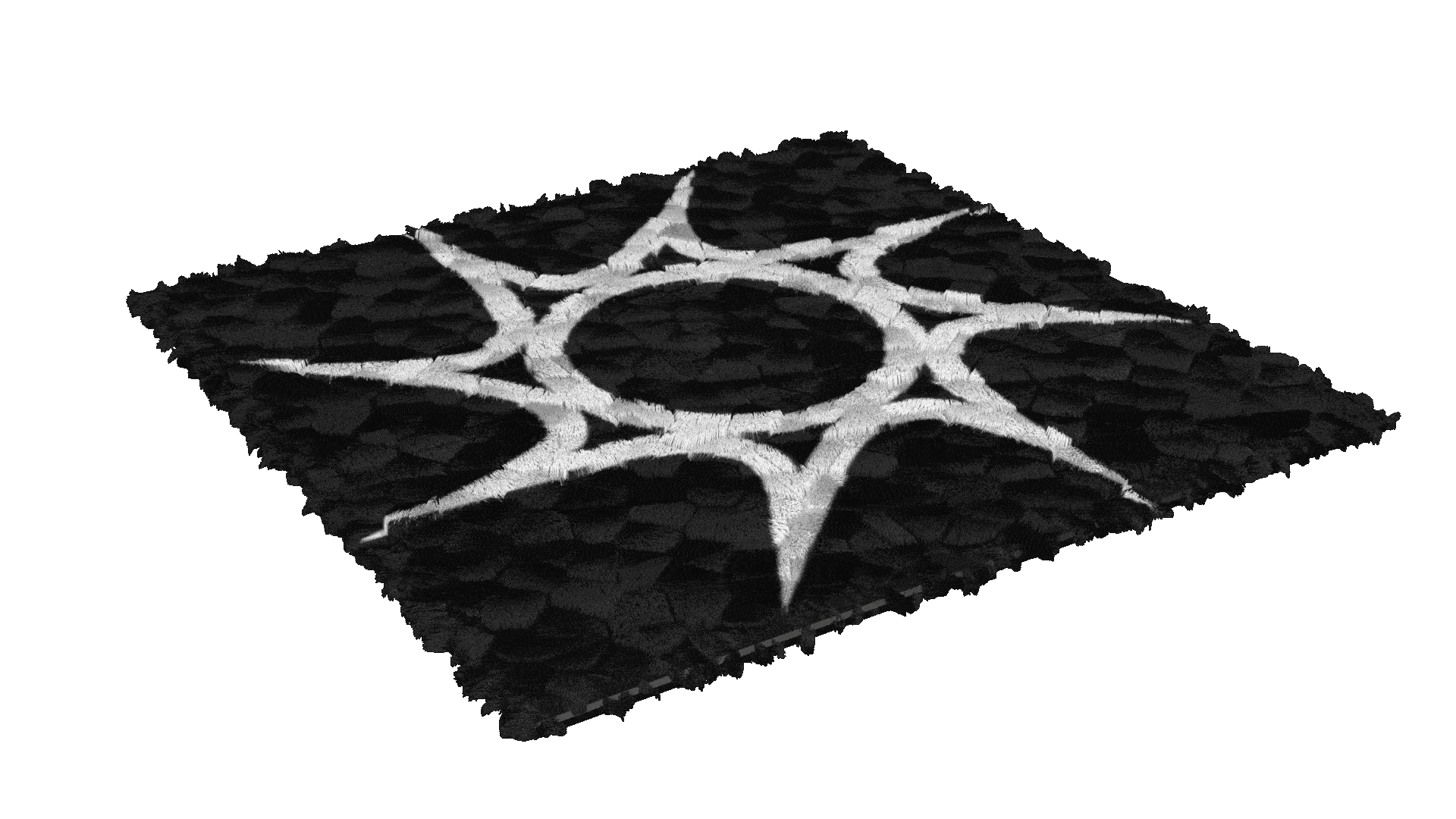 Black Roblox Spawn Point Rug – ASYLUM